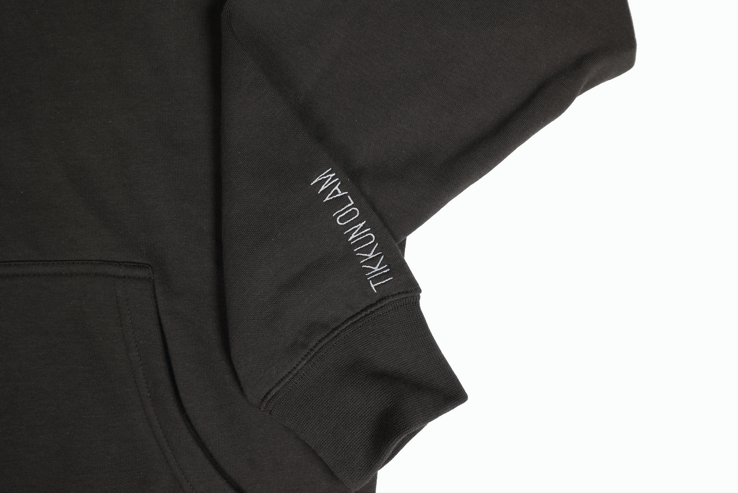 Outline Luchot Two Tablets Unisex Premium Pullover Hoodie (Vintage Black)