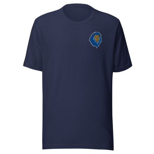 Blue Lion of Judah Unisex T-shirt (Navy)